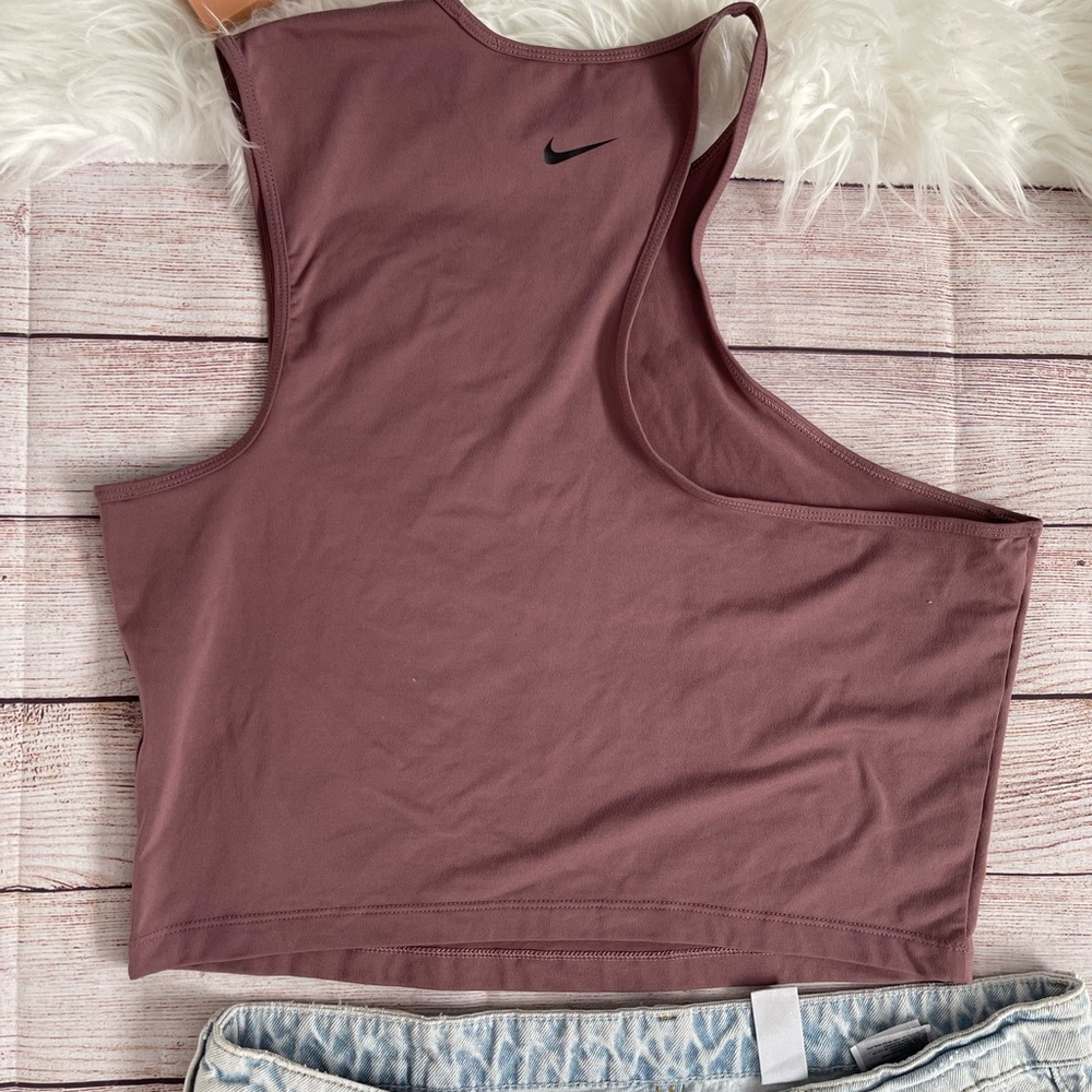 Nike Dusty Rose Racerback Crop Tank